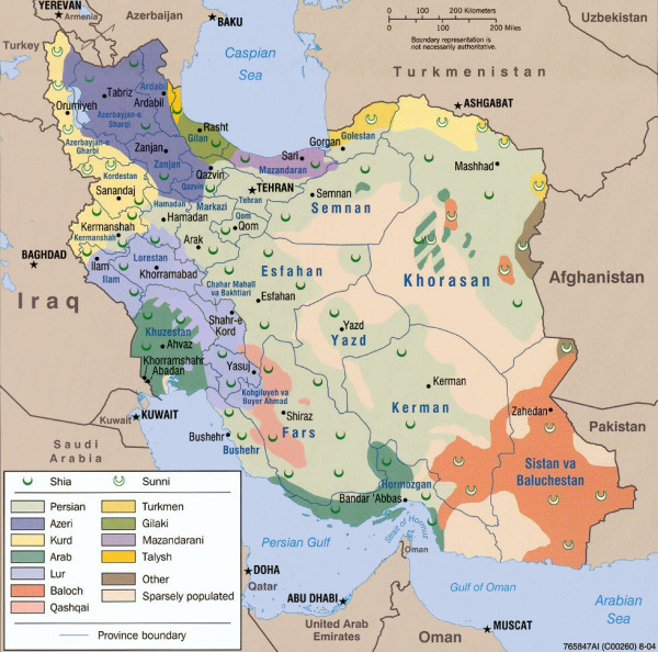025 Iran demographics