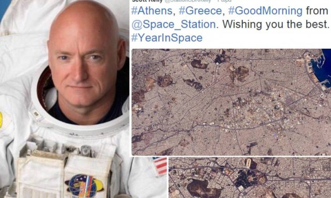 Το συγκινητικό μήνυμα ενός αστροναύτη της NASA από το διάστημα για την Ελλάδα (tweet)