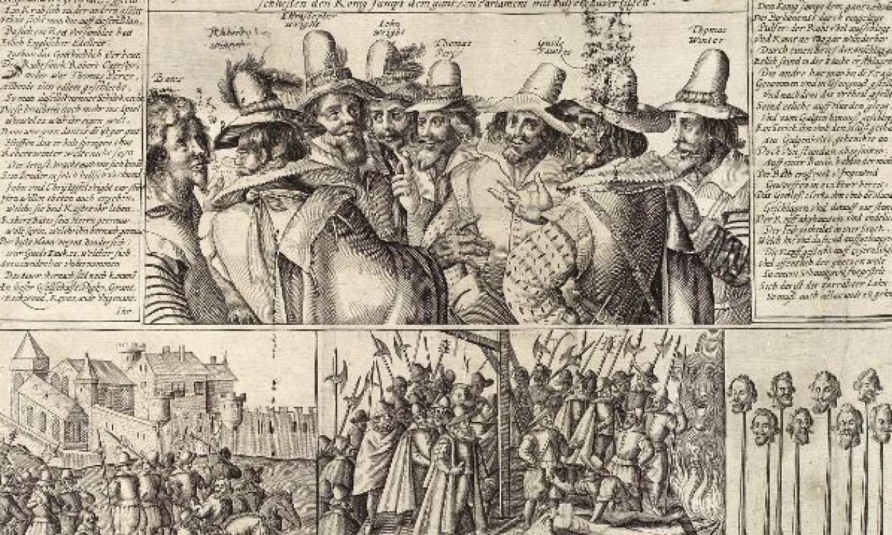 Σαν σήμερα το 1605 η Συνομωσία της Πυρίτιδας 
