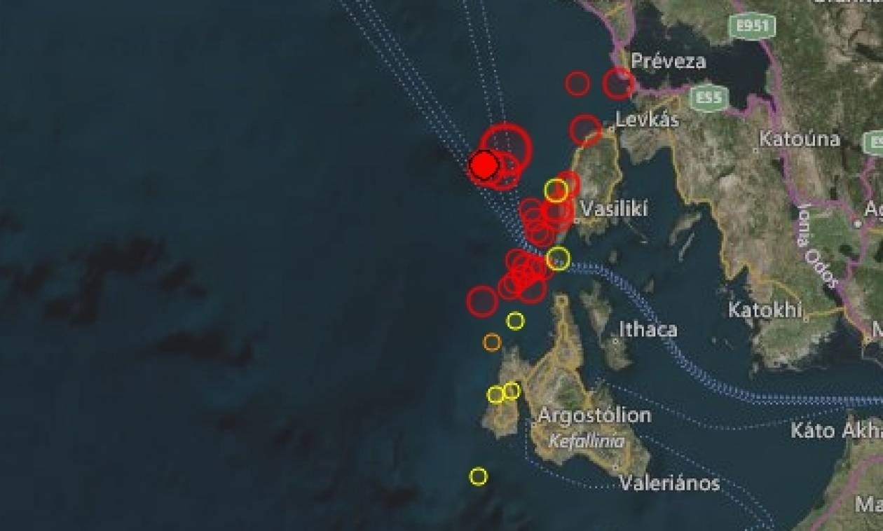 Σεισμός Λευκάδα: Συνεχίζεται ο τρόμος στο νησί - Νέος μετασεισμός 4,6 βαθμών
