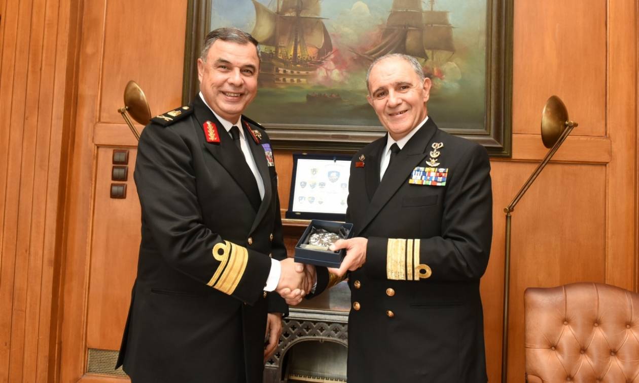 Επίσκεψη Υπαρχηγού Πολεμικού Ναυτικού Αιγύπτου στην Ελλάδα