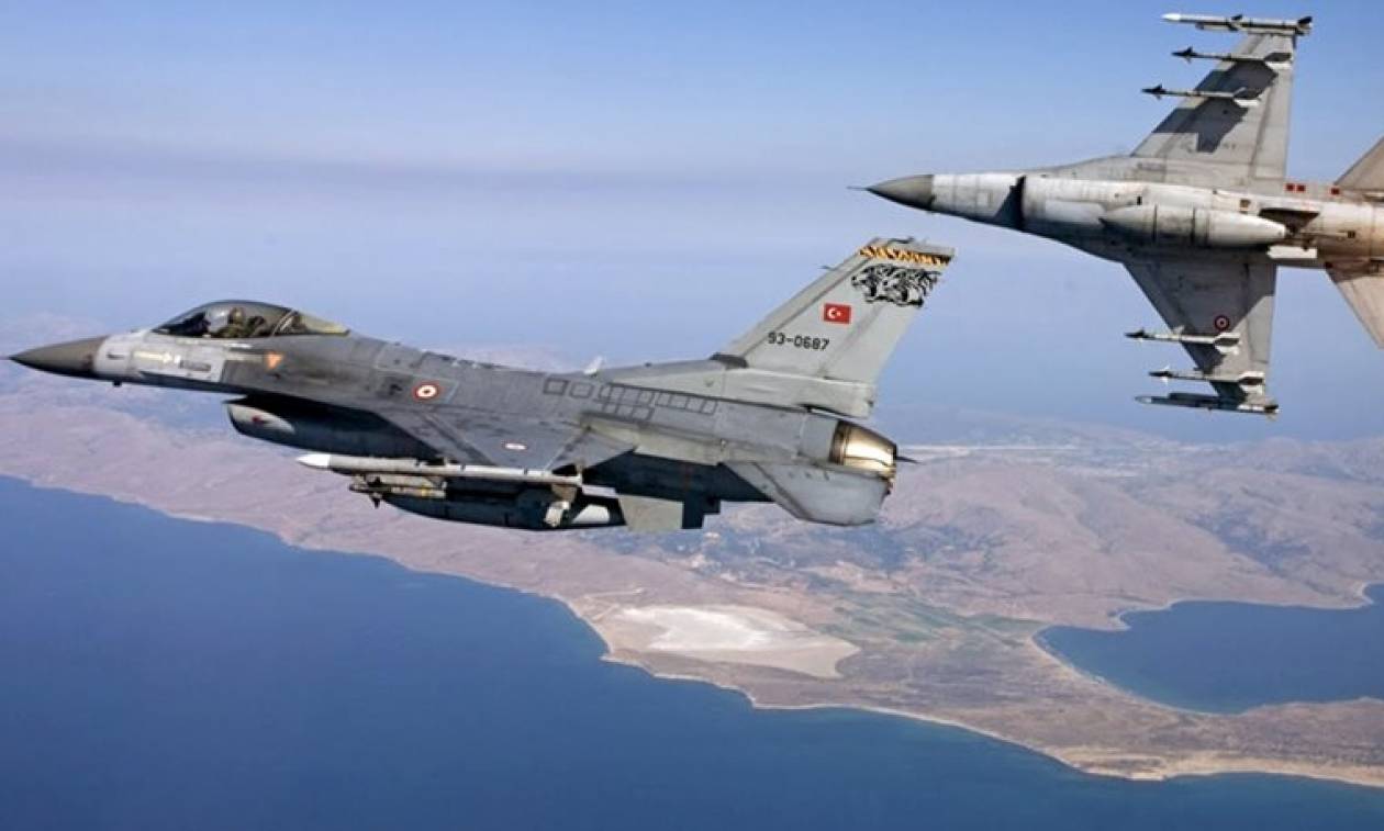 Συναγερμός στο Αιγαίο - Τουρκικά F-16 πάνω από το Φαρμακονήσι