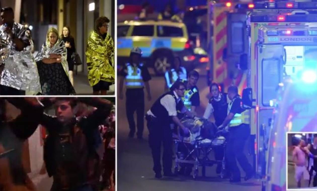 Τρόμος στο Λονδίνο με έξι νεκρούς: Έσφαζαν κόσμο στο όνομα του Αλλάχ (pics + videos)