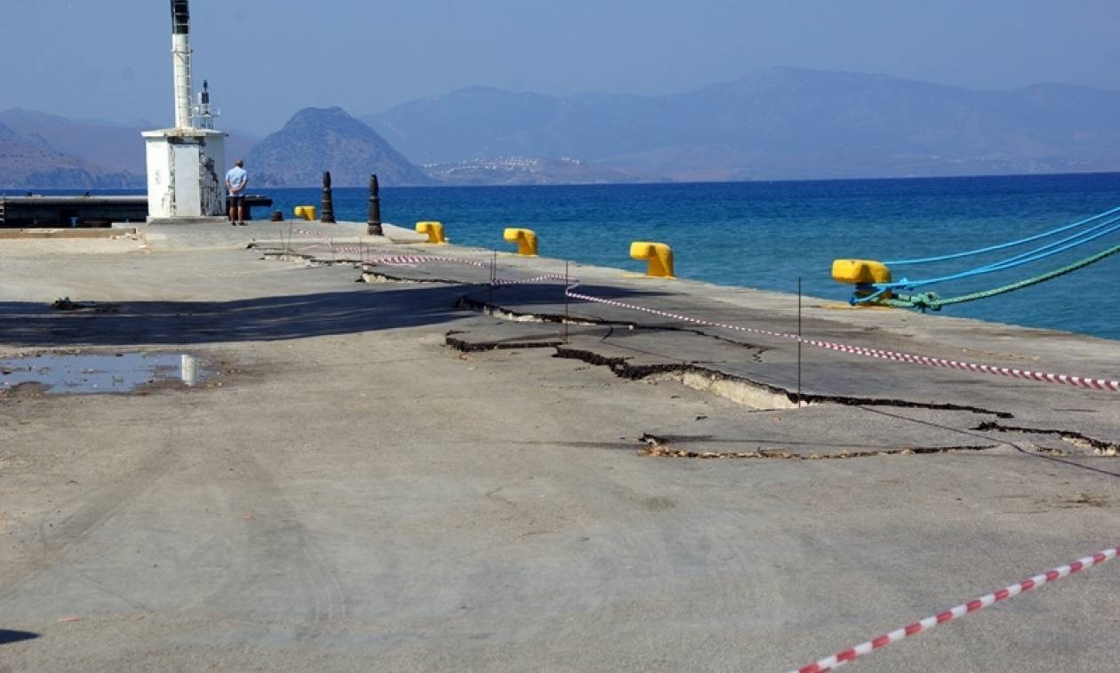 Σεισμός Κως: Το Σάββατο η καθοριστική επιθεώρηση για το λιμάνι