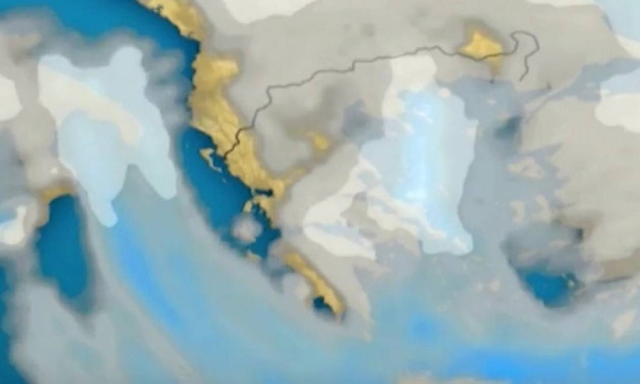 Χιονιάς Αριάδνη: Πού θα χιονίσει; Το δελτίο καιρού του Σάκη Αρναούτογλου (video)