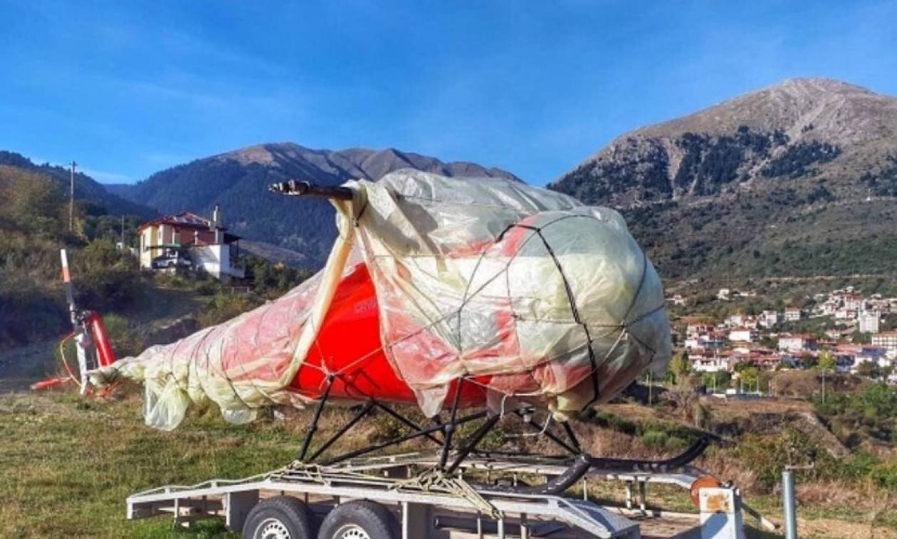 Δεν πίστευαν στα μάτια τους στο Καρπενήσι: Βρήκαν κλεμμένο… ελικόπτερο! 
