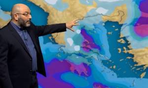 Καιρός: Πού θα σημειωθούν ισχυρές βροχές και καταιγίδες; Η ανάλυση του Σάκη Αρναούτογλου (video)