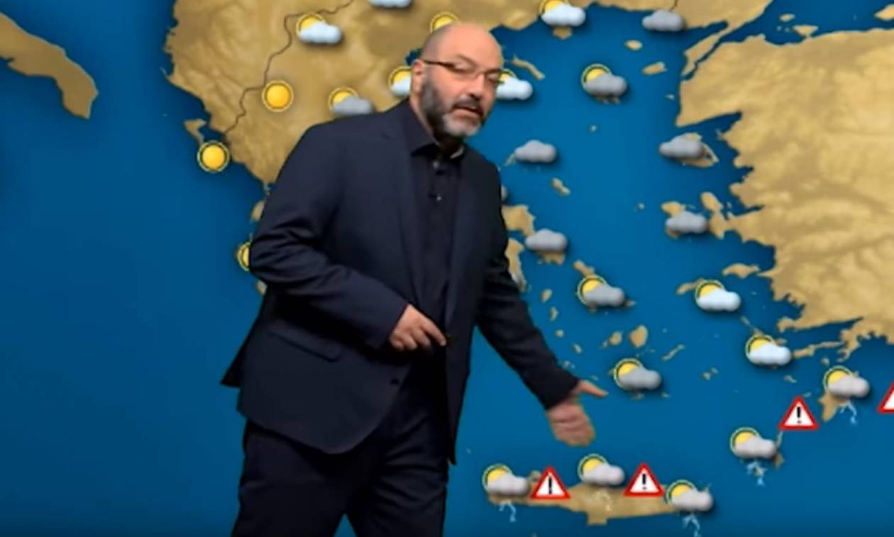 Weather: new warning from Sakis Arnaoutoglou: 