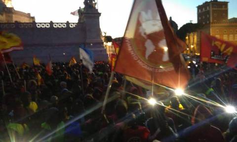 Rome: "Gilets jaunes" pour la politique anti-immigration du gouvernement 